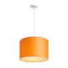 Kép RON 40/25 lámpabúra  Chintz narancssárga/fehér PVC  max. 23W