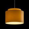 Kép DOUBLE 40/30 lámpabúra  Chintz sárgabarack/fehér PVC  max. 23W