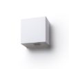 Kép LOPE W 25/14 fali lámpa  Polycotton fehér/fehér PVC 230V LED E27 15W