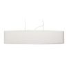 Kép CASUAL 120/25 lámpabúra  Polycotton fehér/fehér PVC  max. 23W