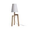Kép CONNY 25/30 asztali lámpaernyő Polycotton fehér/fehér PVC max. 23W