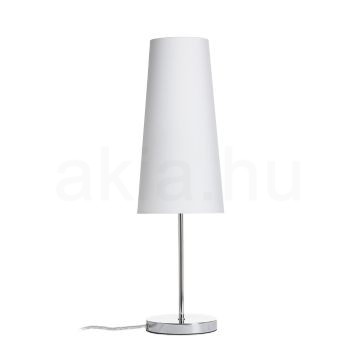 Kép CONNY 15/30 asztali lámpaernyő Polycotton fehér/fehér PVC max. 23W
