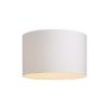 Kép RON 40/25 lámpabúra  Polycotton fehér/fehér PVC  max. 23W