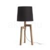 Kép CONNY 35/30 állólámpa búra  Polycotton fekete/arany fólia  max. 23W