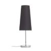 Kép CONNY 15/30 asztali lámpaernyő Polycotton fekete/arany fólia max. 23W