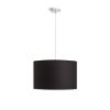 Kép RON 40/25 lámpabúra  Polycotton fekete/arany fólia  max. 23W