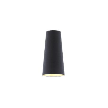 Kép CONNY 15/30 asztali lámpaernyő Polycotton fekete/réz fólia max. 23W