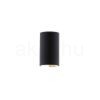 Kép RON W 15/25 fali lámpa  Polycotton fekete/réz fólia 230V LED E27 15W