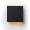 Kép LOPE W 25/14 fali lámpa  Polycotton fekete/arany fólia 230V LED E27 15W