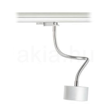 Kép PIXIE libanyak háromfázisú áramkörös sínre ezüstszürke króm 230V LED GX53 7W