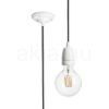 Kép FABIO függesztő készlet fekete porcelán 230V LED E27 15W