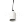 Kép FABIO függesztő készlet fekete porcelán 230V LED E27 15W