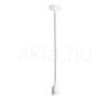 Kép FABIO függesztő készlet fekete/fehér porcelán 230V LED E27 15W