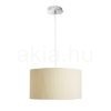 Kép LALO 40 függő lámpa krémfehér matt nikkel 230V LED E27 3x15W