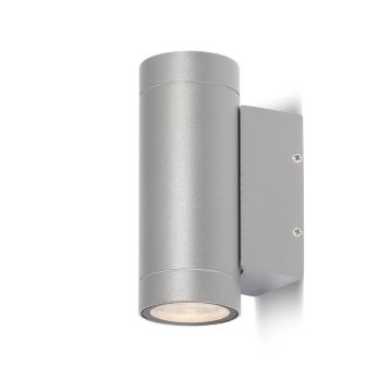 Kép MIZZI II  ezüstszürke  230V LED GU10 2x8W IP54