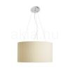 Kép LALO 55 függő lámpa krémfehér matt nikkel 230V LED E27 3x15W