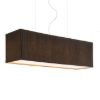 Kép LOPE 80 függő lámpa fekete matt nikkel 230V LED E27 4x15W
