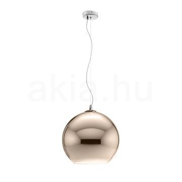 Kép BEAU MONDE 25 függő lámpa  réz üveg 230V LED E27 15W