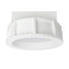 Kép MIA R süllyesztett lámpa  gipsz/szatén akril 230V LED E27 2x11W