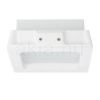 Kép MIA SQ süllyesztett lámpa  gipsz/szatén üveg 230V LED E27 2x11W