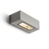 Kép WOOP fali lámpa ezüstszürke  230V R7s 78mm 12W IP54