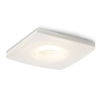 Kép KAY SQ süllyesztett lámpa szatén üveg 230V/350mA LED 5W 3000K