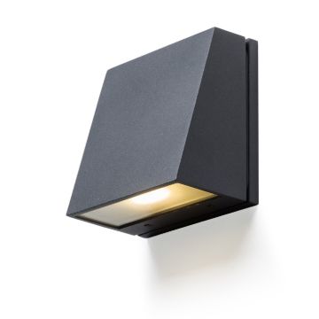 Kép GIGI fali lámpa antracitszürke 230V LED 3.3W IP65 3000K