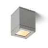 Kép QUADRA M mennyezeti lámpa ezüstszürke  230V LED E27 8W IP54