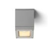 Kép QUADRA M mennyezeti lámpa ezüstszürke  230V LED E27 8W IP54