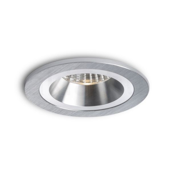 Kép MAYDAY CC süllyesztett lámpa szálcsiszolt alumínium 230V/700mA LED 9W 2700K