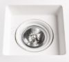 Kép DINO SQ G53 dönthető lámpa  gipsz 230V LED G53 15W
