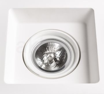 Kép DINO SQ G53 dönthető lámpa  gipsz 230V LED G53 15W