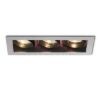 Kép MONE III dönthető ezüstszürke  12V GU5,3 3x50W