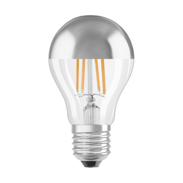Kép OSRAM TOP Classic A   króm 230V E27 LED EQ50  2700K