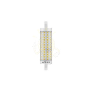 Kép OSRAM LINE 118mm DIMM   230V R7S LED EQ125 300°  2700K