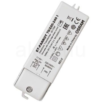 Kép TRAFO 20-70W 12V AC DIMM   12V 70W