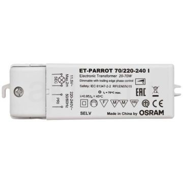 Kép TRAFO 20-70W 12V AC DIMM   12V 70W