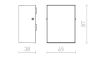 Kép PEKKO fali lámpa fehér 230V LED 3W 67° IP54 3000K