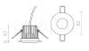 Kép WATERBOY R   matt nikkel 230V LED 10W 40° IP65  3000K