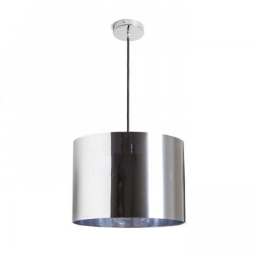 FANCY függeszték, 35 cm átmérő, króm, E27