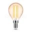 Modee Lighting LED Filament Amber Globe Mini G45 4W E14 320° 1800K (360 lumen)