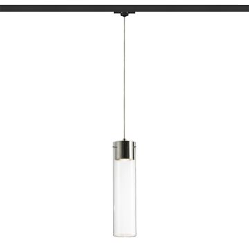 GARNISH három áramkörös sínre tiszta üveg/króm 230V GU10 9W