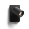 VOLTERA USB fali lámpa fehér/fekete 230V GU10 50W