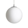 LUNA 30 függö lámpa opál üveg/króm 230V LED E27 15W