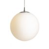 LUNA 30 függö lámpa opál üveg/króm 230V LED E27 15W