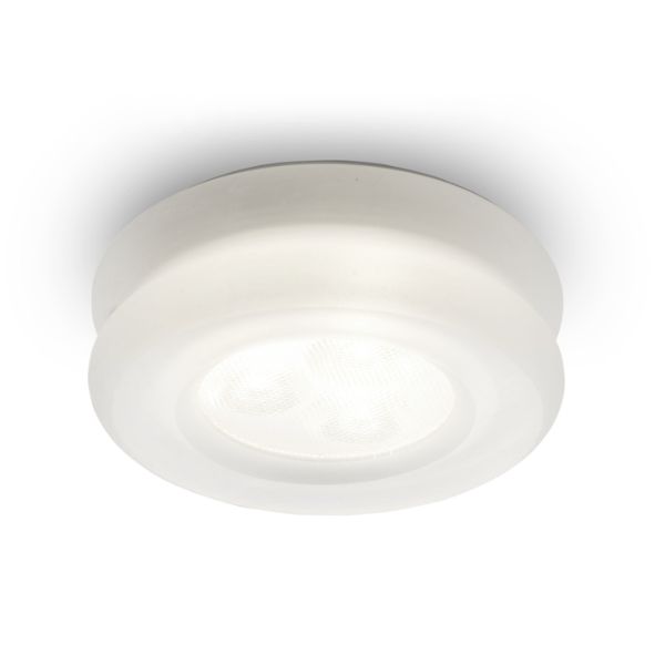 OSONA S kör alakú süllyesztett szatén akril 230V/350mA LED 3x1W 4000K