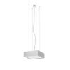 STRUCTURAL LED 20x20 függö lámpa szálcsiszolt alumínium 230V LED 12W 3000K