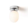 MERINGUE 11 mennyezeti lámpa opál üveg/króm 230V LED G9 9W IP44