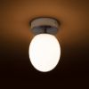 MERINGUE 11 mennyezeti lámpa opál üveg/króm 230V LED G9 9W IP44