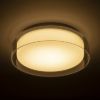 VENICE LED 30 mennyezeti lámpa tiszta üveg/opál üveg/króm 230V LED 12W IP44 3000K